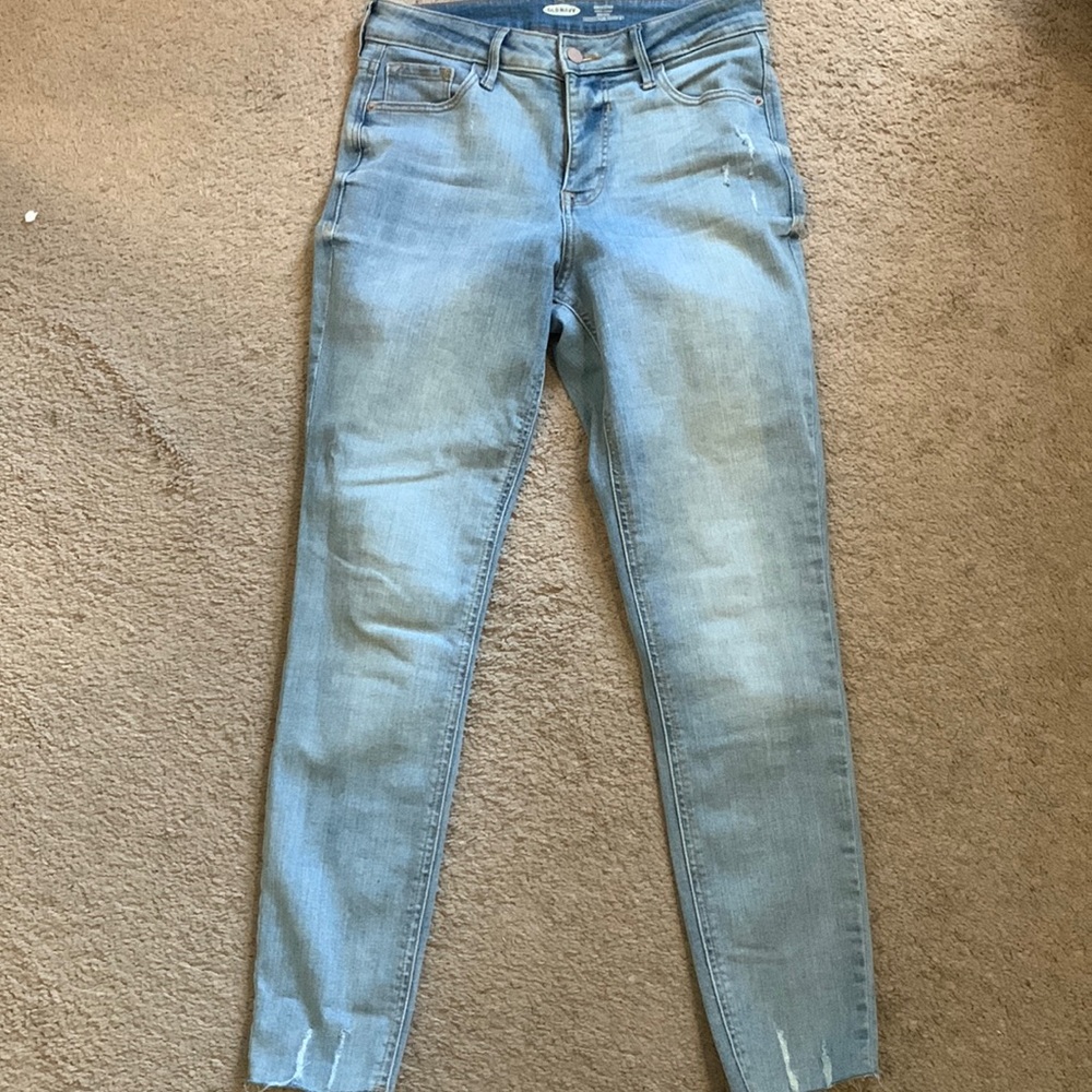 Old navy women Rockstar super skinny high rise jeans size 6